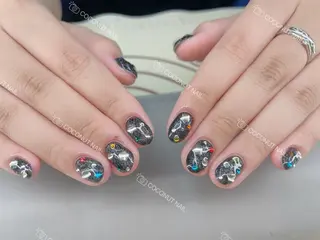 ネイル 神田 ココナッツのネイルデザイン