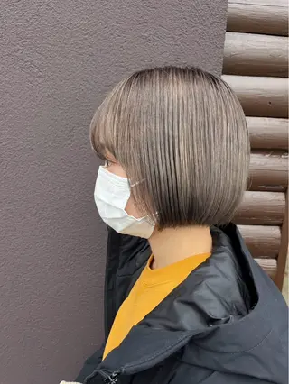 ショート カラー AIRFLOW WITH THE GARDEN所属・横野 朱音のヘアスタイル