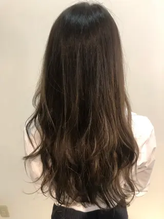 ロング カラー 永井 悠大のヘアスタイル