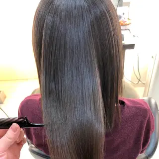 セミロング これた🧸ヘアメ職人 ♡髪質改善♡カラーのヘアスタイル