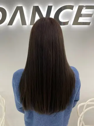 ロング カラー 中韓レイヤー/ ブラウン🤎はやとのヘアスタイル