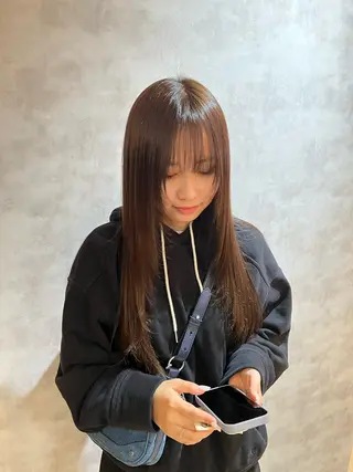 セミロング Collet Ginza所属・外国人風レイヤー ボブパーマYukiのヘアスタイル