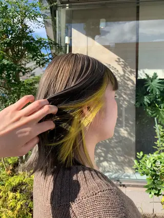 ミディアム unöi所属・3月Open unöi  ホナミのヘアスタイル