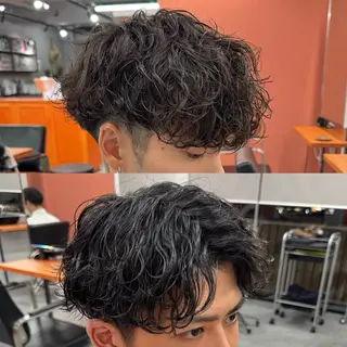 パーマ 金子勇希🔥パーマ 比率90%以上🔥のヘアスタイル