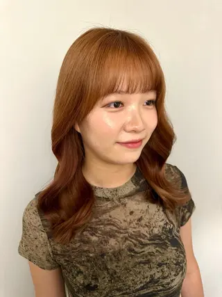 ミディアム Hana ハイトーン🕯🩰のヘアスタイル