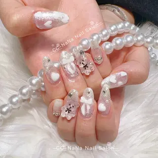 ネイル 💎CC・NaNa 韓国風ネイル🌙Cのネイルデザイン