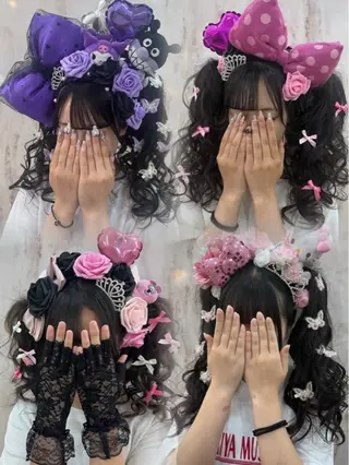 ヘアアレンジ 🍀みちか🍀 lovis💕モデルのヘアスタイル