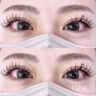 マツエク・マツパ enable所属・Riru eyelashのマツエク・マツパデザイン