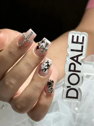 ネイル D‘OPALEサロン所属・長さ出し専門店 上野kkのネイルデザイン