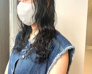 ロング パーマ モデルさん募集中IT byALBUM八王子のヘアスタイル