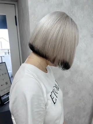 ショート カラー ヘアアレンジ 💕ブリーチ/ヘアメ 🎀YUUKAのヘアスタイル