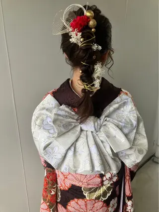 青とそら いしざかのヘアスタイル