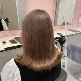 カラー 赤み消し🌿透明感 ヘア🌿横浜WILLのヘアスタイル