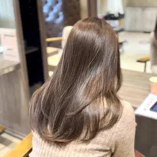 セミロング カラー 橋口 陽太のヘアスタイル