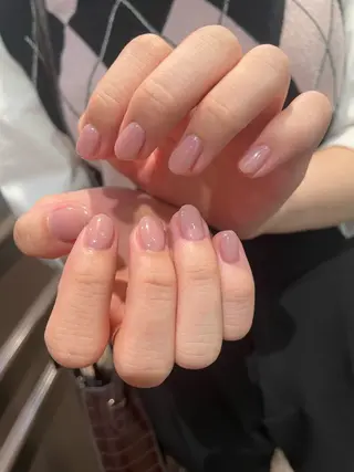 ネイル るか/透明感 カラー/アレンジのヘアスタイル