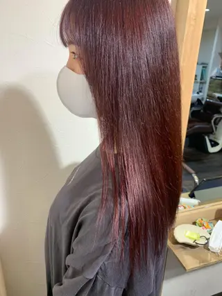 セミロング カラー 💫大宮美容師💫 azusaのヘアスタイル