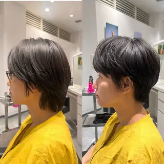 ショート BEAUTRIUM  銀座店所属・カット無料🎶 たるみことりのヘアスタイル