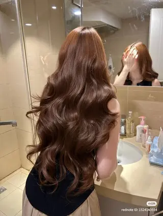 ロング カラー 中韓🇨🇳🇰🇷 🤍TAKAHIROのヘアスタイル