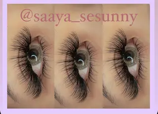 マツエク・マツパ SESUNNY セサ二ー　SAYAのマツエク・マツパデザイン