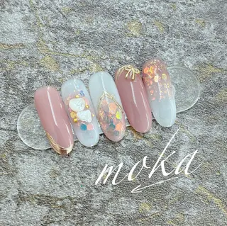 ネイル 胡蝶蘭レディースサロ ンNailMOKAのネイルデザイン