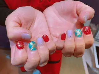 ネイル 大阪江坂 Kaiのネイルデザイン