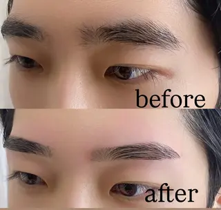 メンズ アイブロウ RELAIR h所属・代々木❤︎まつぱ❤︎ フラット❤︎眉毛の眉毛・アイブロウイメージ