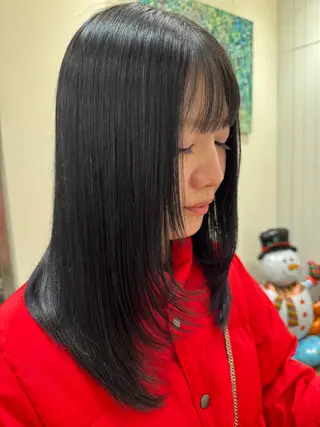 セミロング メンズカット/ ブリーチ/かほのヘアスタイル