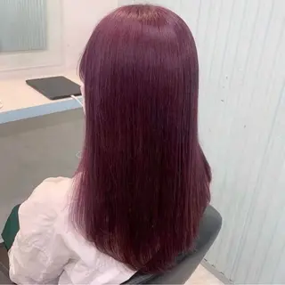 ロング カラー 🎀愛されピンク ラベンダー💜ゆいのヘアスタイル