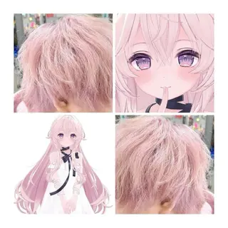 ショート カラー GARU-ガル-所属・TSUNO🦖 派手髪/オタク美容師のヘアスタイル