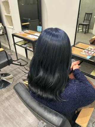 ミディアム カラー ヘアアレンジ cocotte 💟草間紫音💟のヘアスタイル