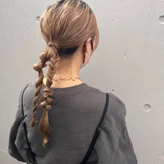 セミロング しみず さくら🌸のヘアスタイル