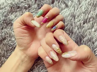 ネイル 大阪江坂 Kaiのネイルデザイン