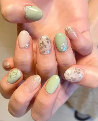 ネイル 樫原 なおこのネイルデザイン