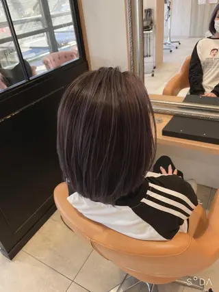 ミディアム カラー 山本瑞己 （ヤマモトミズキ）のヘアスタイル