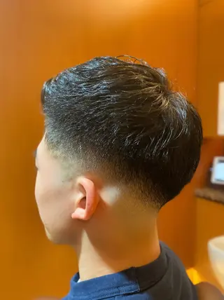 ショート メンズ ヘアモードキクチ神田日銀通り店所属・根尾 海咲のヘアスタイル