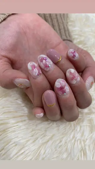 ネイル ＥＮＮＡＩＬ野中本店所属・EN_NAIL 野中本店Ayakaのネイルデザイン