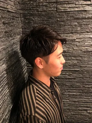 ショート メンズ HIRO GINZA BARBER SHOP 大阪所属・木村 りきのヘアスタイル