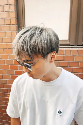 カラー メンズ KAZUKI新宿 カット　パーマのヘアスタイル