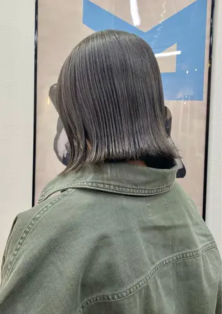 ミディアム カラー 暖色カラー/天神/ ヘイマサクラのヘアスタイル