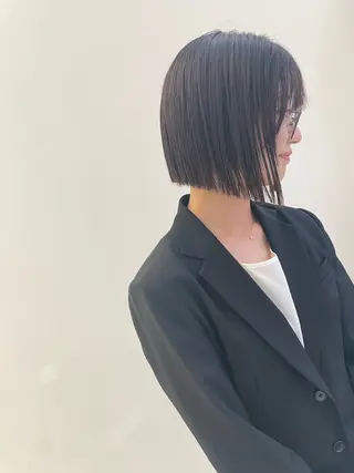 ショート ボブ・ショート カミオカのヘアスタイル