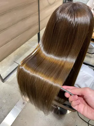 レイヤーカット× 髪質改善たもりのヘアスタイル