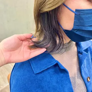 ミディアム カラー 🫧tomoka 透明感カラー🫧のヘアスタイル