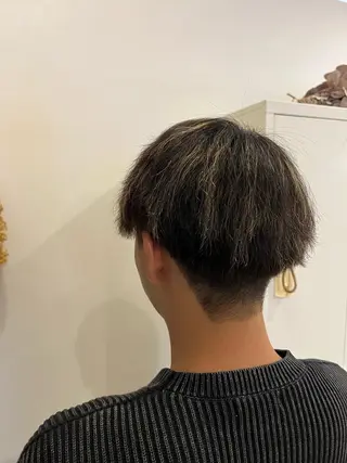 ショート 【本陣】カット モデル/朝岡 慧のヘアスタイル