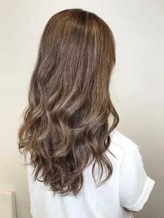 セミロング カラー ハイライト/髪質改善 ✂️十河祐輝のヘアスタイル
