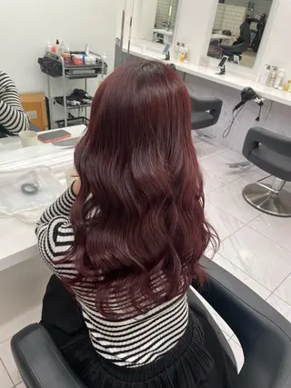 ロング カラー ヘアアレンジ 💗横浜美容室 💗HARUNAのヘアスタイル