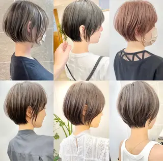 ショート 井上 一青のヘアスタイル