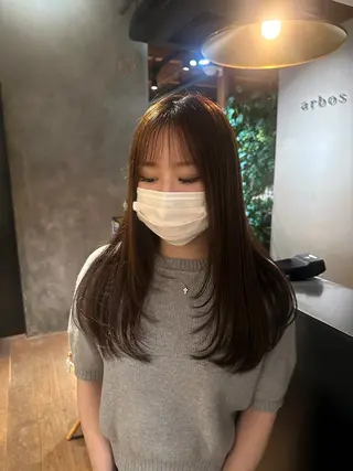 ロング arbos所属・arbos/鳳美容室 /risaのヘアスタイル