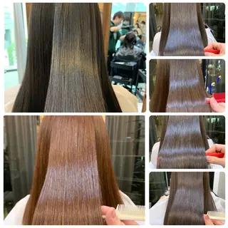 ロング カラー プルエクステで憧れの ロングヘアに✨蛇石のヘアスタイル