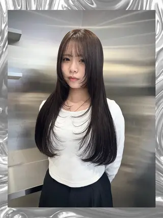 ロング 🩵yuribou ／カラー／ボブ🩵のヘアスタイル