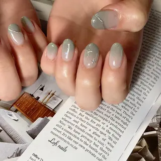 ミディアム ネイル Lofi nails ゆきこのネイルデザイン